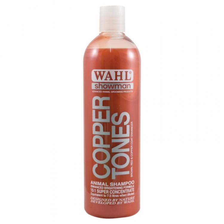 Wahl Copper Tones Dog Shampoo - 500ml 15:1 Super Concentrate